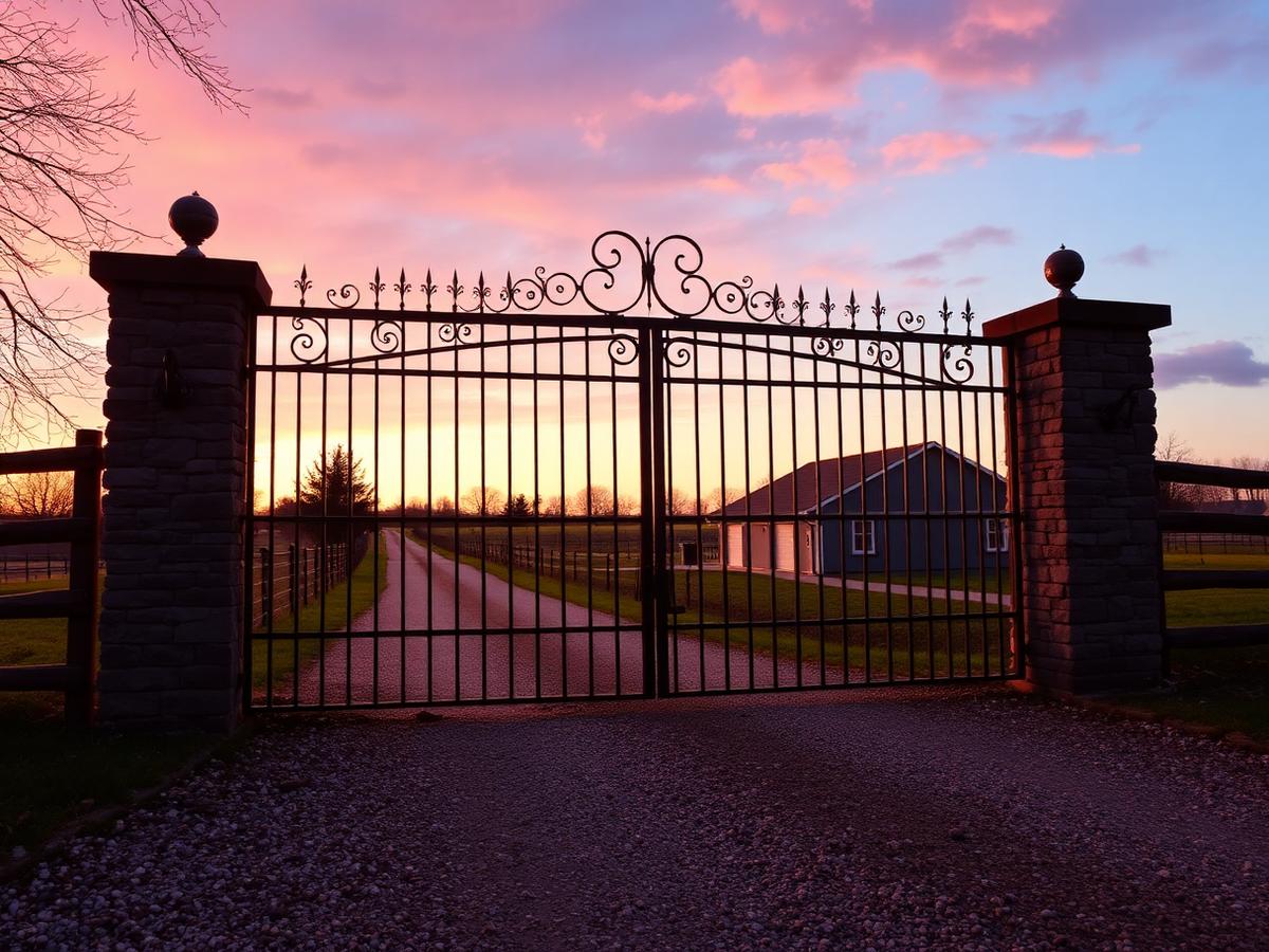 Automatic Drive Gate — fence installed by NWA Fence in Bella Vista, AR